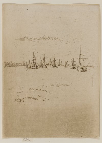Retour à Tilbury - James Abbott McNeill Whistler