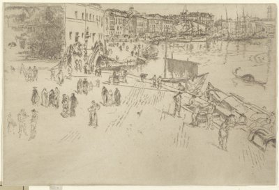 Riva, No.1 - James Abbott McNeill Whistler