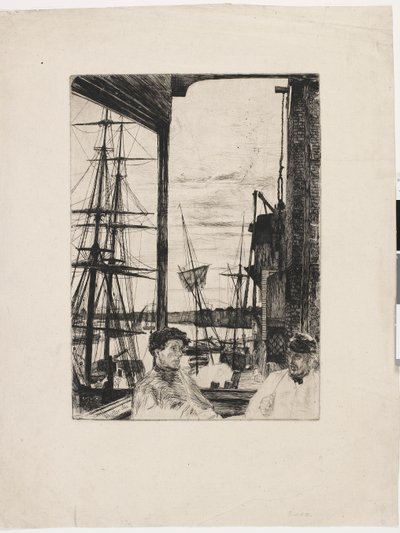 Rotherhithe - James Abbott McNeill Whistler