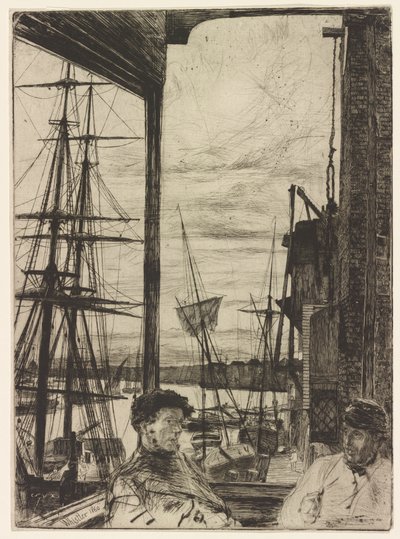 Rotherhithe - James Abbott McNeill Whistler