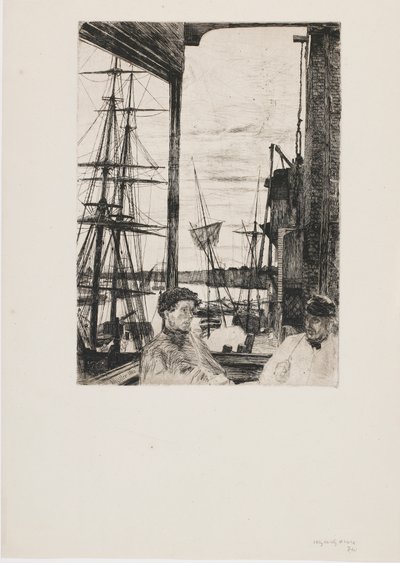 Rotherhithe - James Abbott McNeill Whistler