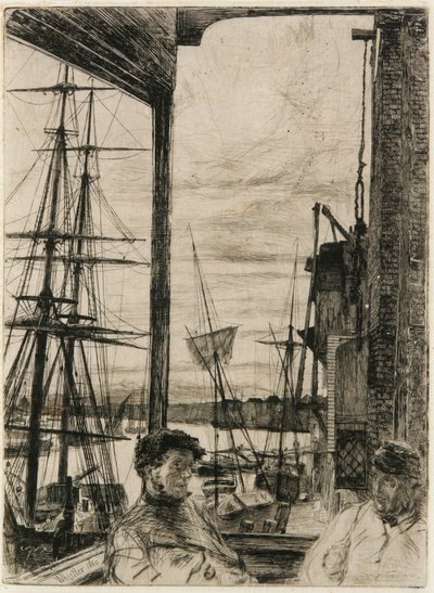 Rotherhithe - James Abbott McNeill Whistler
