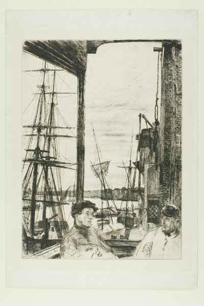 Rotherhithe - James Abbott McNeill Whistler