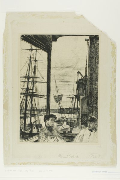 Rotherhithe - James Abbott McNeill Whistler
