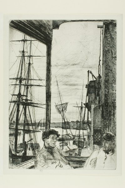 Rotherhithe - James Abbott McNeill Whistler