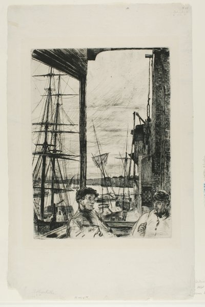 Rotherhithe - James Abbott McNeill Whistler