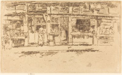 Rue de la Rochefoucauld - James Abbott McNeill Whistler