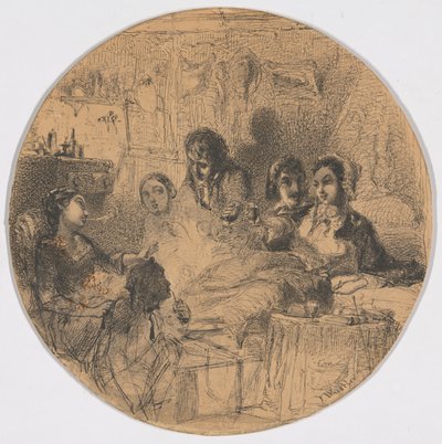 Scène de la vie de bohème - James McNeill Whistler