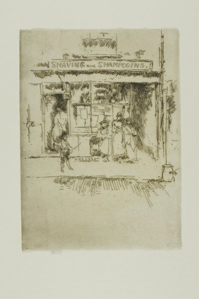 Rasage et shampooing - James Abbott McNeill Whistler