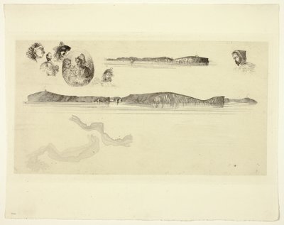 Croquis sur la Plaque de l
