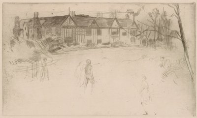 Speke Hall - James Abbott McNeill Whistler
