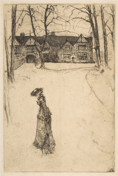 Speke Hall, no 1 - James McNeill Whistler