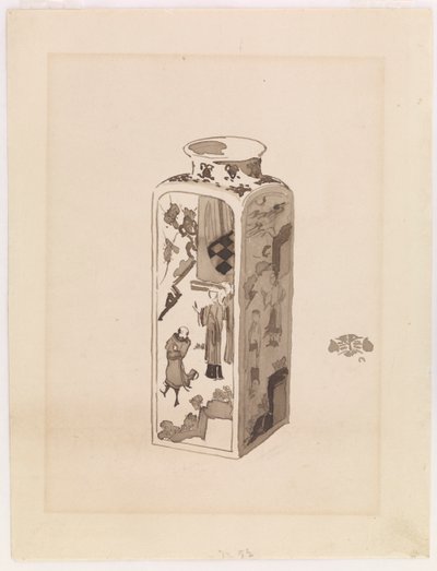 Boîte carrée à col extensible - James Abbott McNeill Whistler