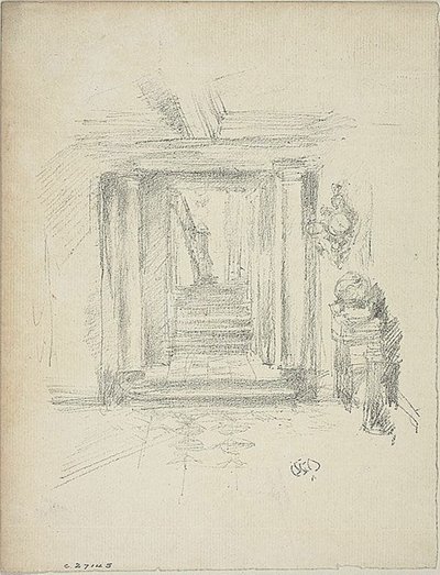 Escalier - James Abbott McNeill Whistler
