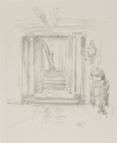 Escalier - James Abbott McNeill Whistler