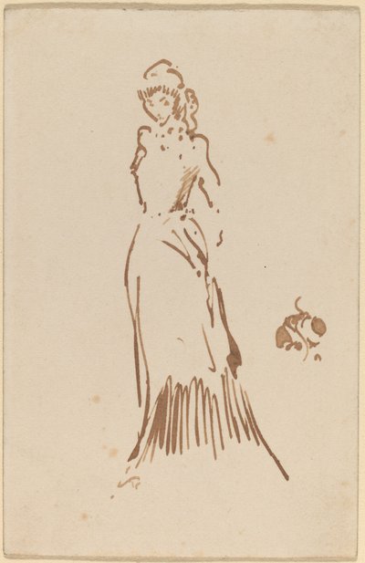 Figure féminine debout - James Abbott McNeill Whistler