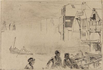 Chantier Naval de Stevens - James Abbott McNeill Whistler