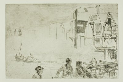 Chantier naval de Stevens - James McNeill Whistler
