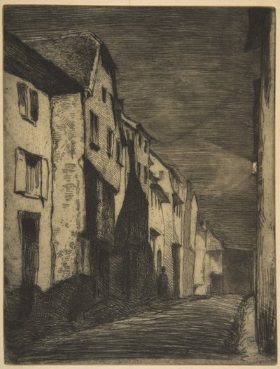 Rue à Saverne - James McNeill Whistler