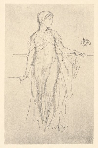 Étude, figure classique - James Abbott McNeill Whistler
