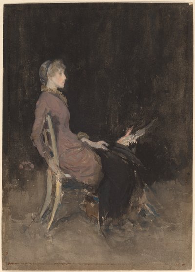Étude en noir et or (Madge O