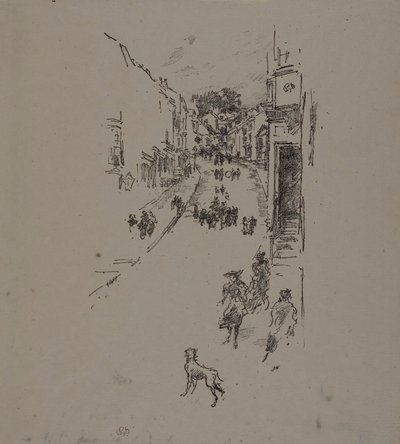 Dimanche, Lyme Regis - James Abbott McNeill Whistler