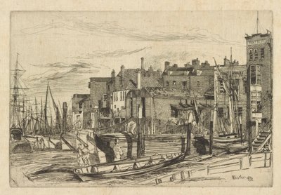 Police de la Tamise - James Abbott McNeill Whistler