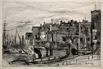 Police de la Tamise - James McNeill Whistler