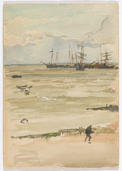 Le mouillage - James Abbott McNeill Whistler