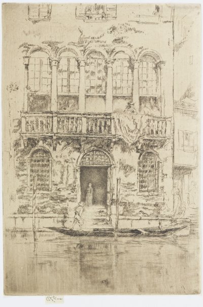 Le Balcon - James Abbott McNeill Whistler