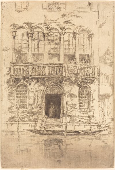 Le Balcon - James Abbott McNeill Whistler