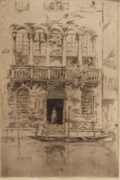 Le Balcon - James Abbott McNeill Whistler