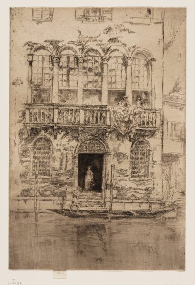 Le Balcon - James Abbott McNeill Whistler