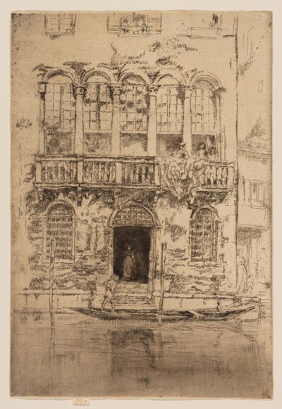Le Balcon - James Abbott McNeill Whistler