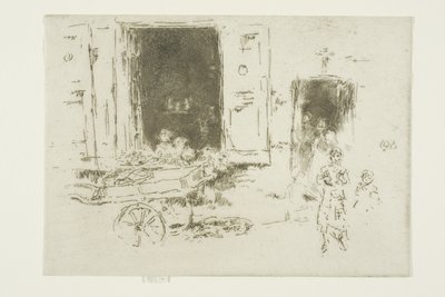 La Brouette - Quartier des Marolles, Bruxelles - James Abbott McNeill Whistler