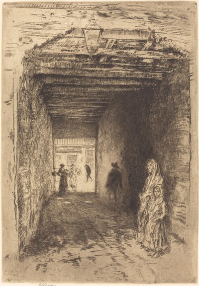 Les Mendiants - James Abbott McNeill Whistler