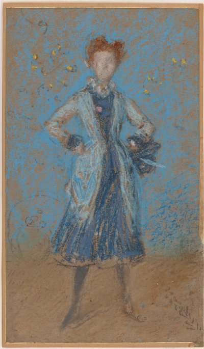 La Fille bleue - James Abbott McNeill Whistler