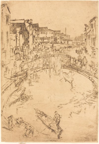Le Pont - James Abbott McNeill Whistler