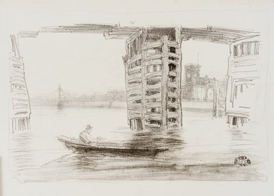 Le grand pont - James Abbott McNeill Whistler