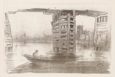 Le Large Pont - James Abbott McNeill Whistler