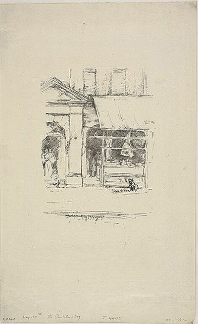 Le chien du boucher - James McNeill Whistler