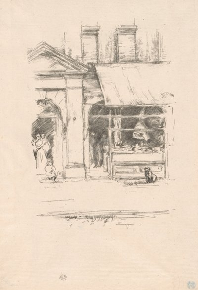 Le chien du boucher - James McNeill Whistler