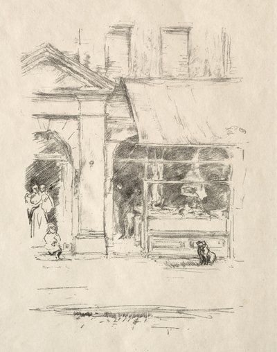 Le chien du boucher - James McNeill Whistler