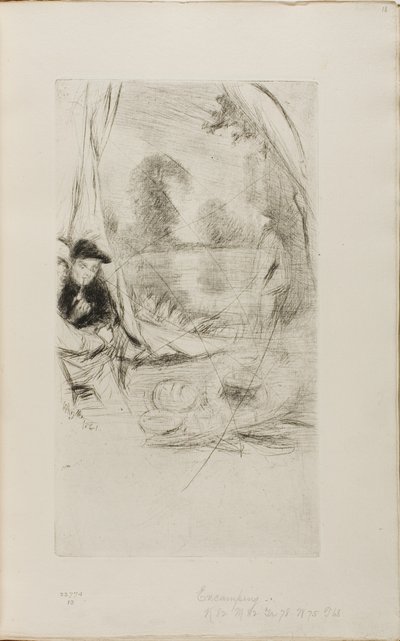 Le Camp - James Abbott McNeill Whistler
