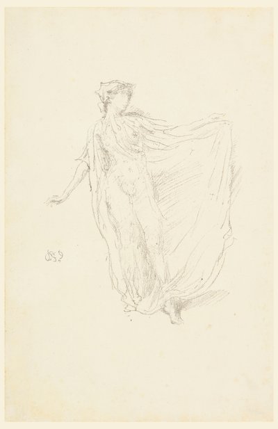 La danseuse, 1890 - James Abbott McNeill Whistler