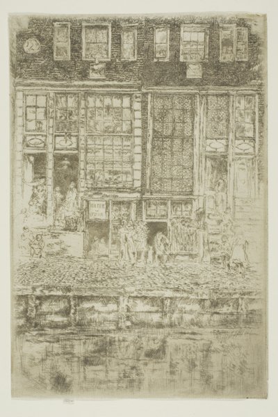 Le Rideau brodé - James Abbott McNeill Whistler