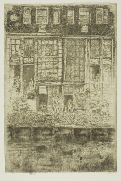 Le rideau brodé - James McNeill Whistler