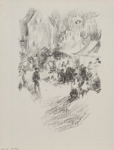 La foire - James McNeill Whistler