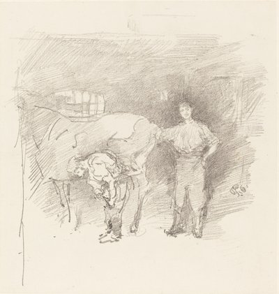 Les maréchaux-ferrants - James Abbott McNeill Whistler