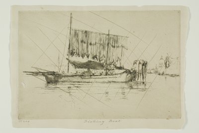Le Bateau de pêche - James Abbott McNeill Whistler